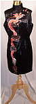 Chinese Cheongsam Silk Embroidered Dragon Dress   