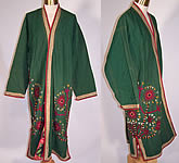 Embroidered Uzbek Suzani Robe Coat