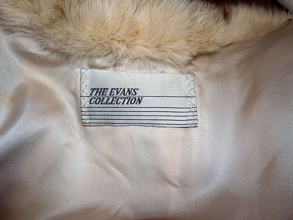 the evans collection fur coat