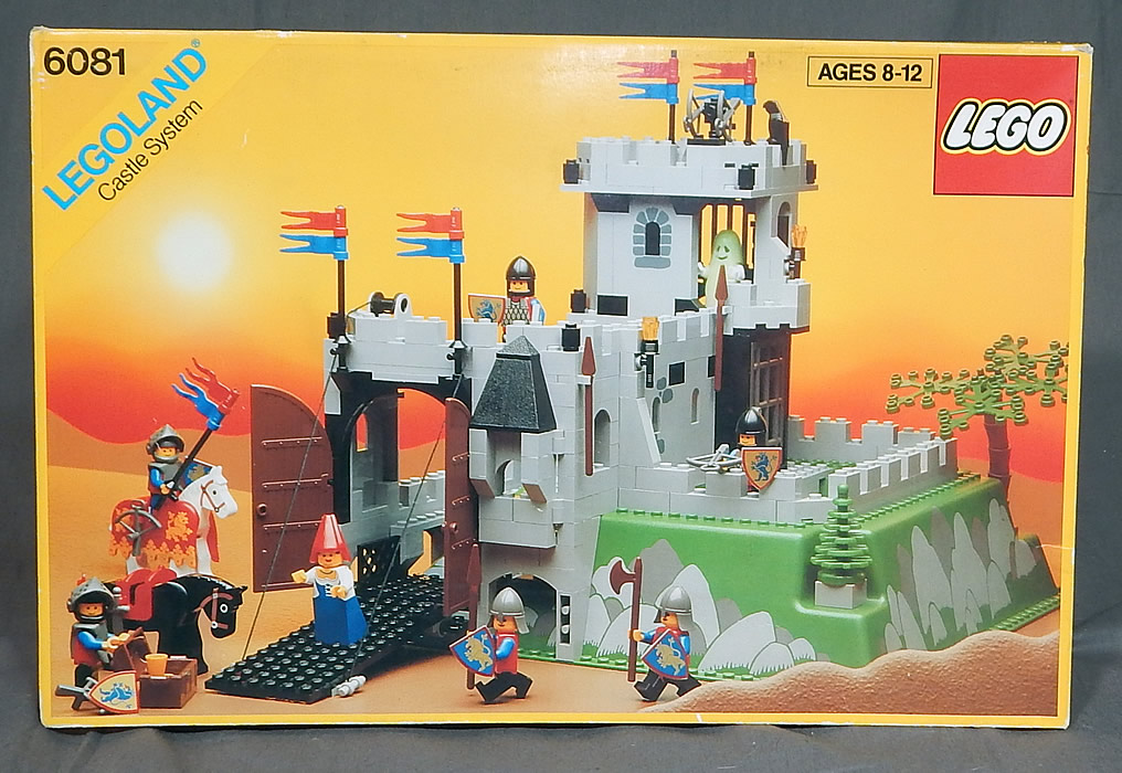 New Lego Castle System 6081 Crusaders Series Kings Mountain Fortress ...