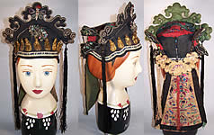 Chinese Eight Immortals Child Crown Headdress Hat